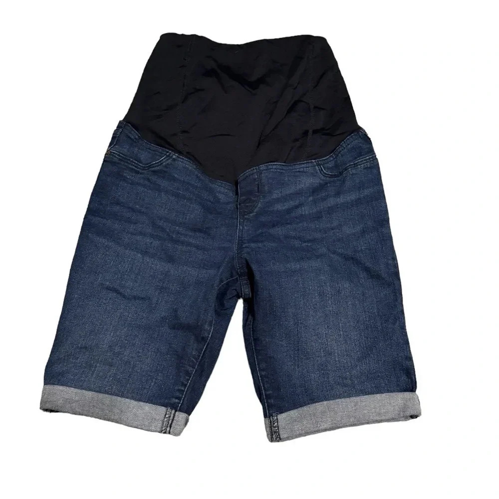 👖 Isabel Maternity‎ Denim Bermuda Shorts Women’s Size 4 (Maternity) 💙